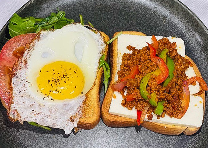 MorningStar Farms® Chorizo Hash and Egg Sandwich