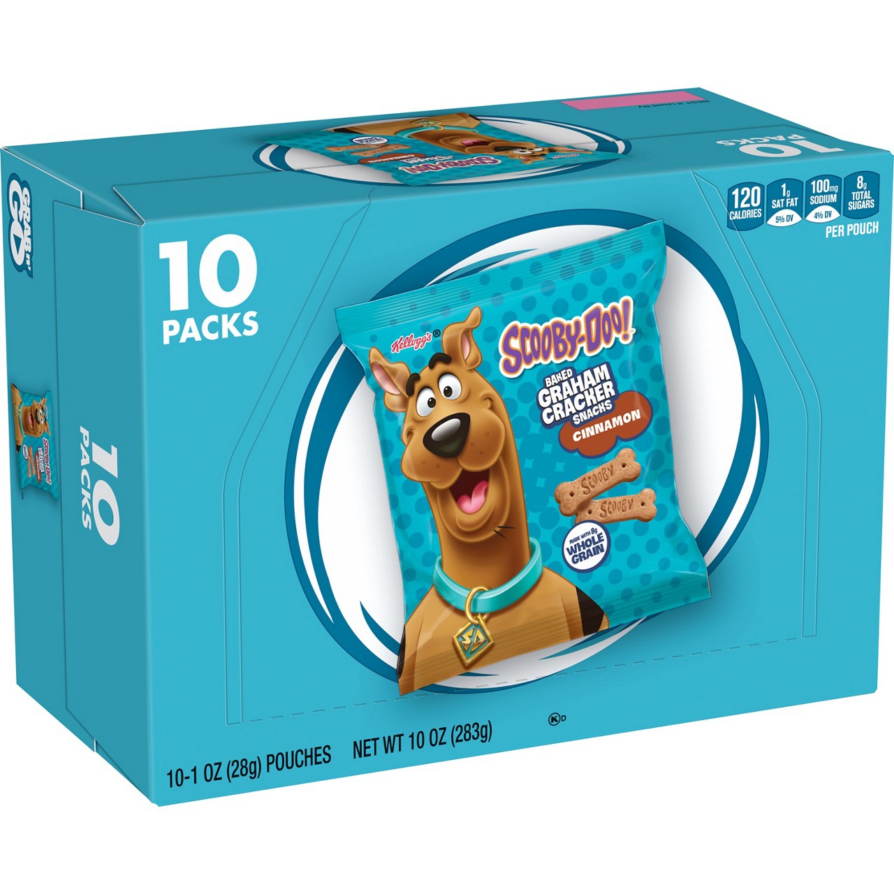 Kellogg's® SCOOBY-DOO! Baked Graham Cracker Sticks Image