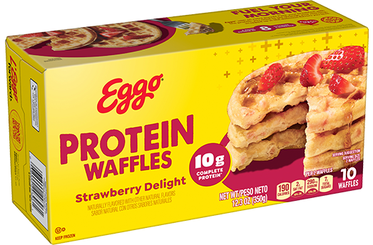 Eggo® Protein Strawberry Delight Waffles