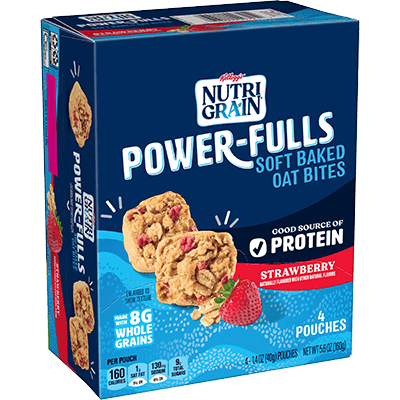 Nutri-Grain® Power-Fulls Strawberry Protein Oat Bites