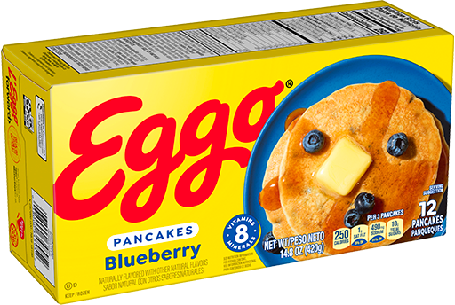 Eggo® Blueberry Pancakes Image