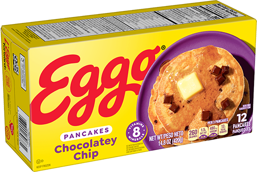 Eggo® Chocolatey Chip Pancakes Image