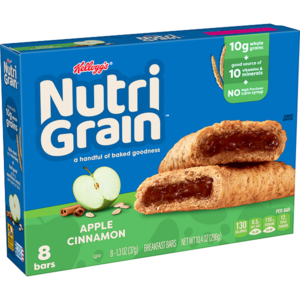 Nutri-Grain® Apple Cinnamon Breakfast Bars Image
