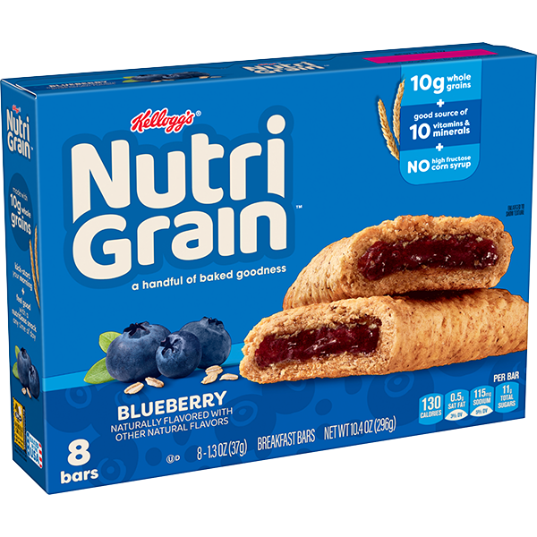 Nutri-Grain® Blueberry Breakfast Bars Image