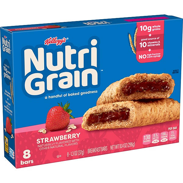 Nutri-Grain® Strawberry Breakfast Bars Image