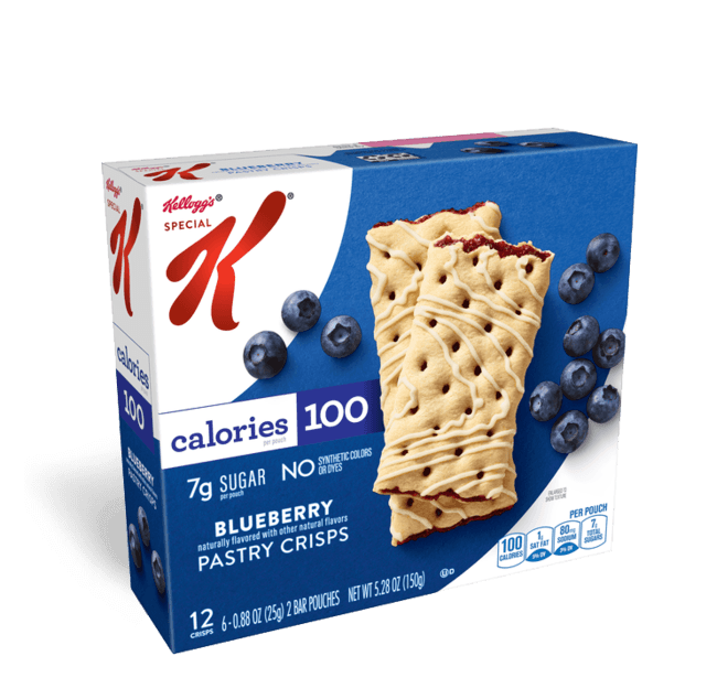 Kellogg's® Special K® Blueberry Pastry Crisps Image