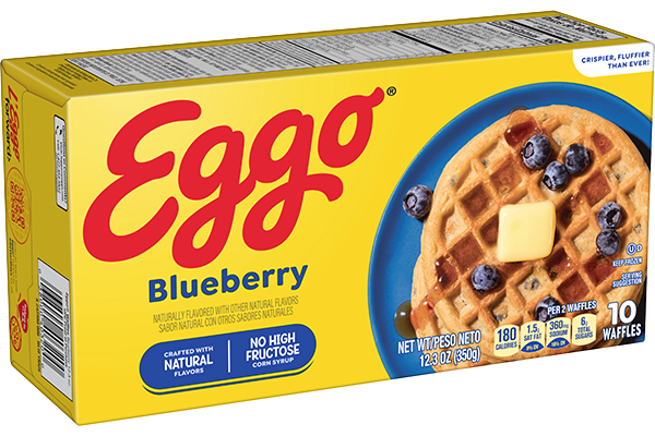 Eggo® Blueberry Waffles Image