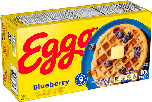 Eggo® Blueberry Waffles Image
