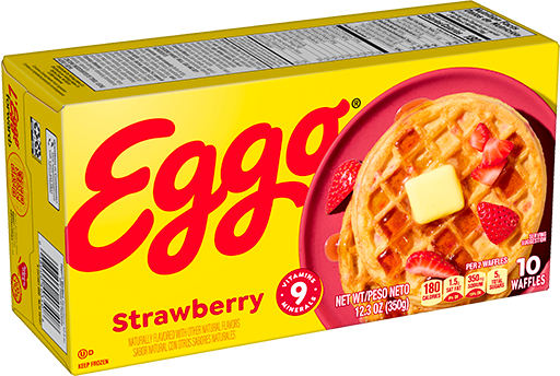 Eggo® Strawberry Waffles Image