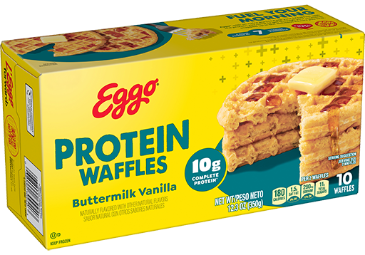 Eggo® Protein Buttermilk Vanilla Waffles