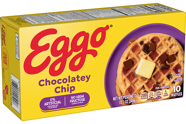 Eggo® Chocolatey Chip Waffles Image