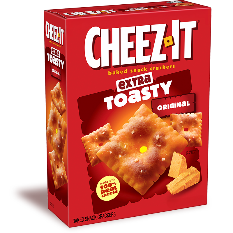 Cheez-It® Extra Toasty Snack Crackers Image