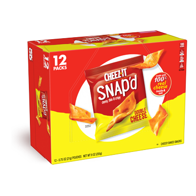 Cheez-It® Snap'd® Double Cheese Multi-Pack Image
