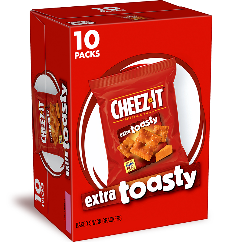 Cheez-It® Extra Toasty Snack Pack (10CT, 12CT)