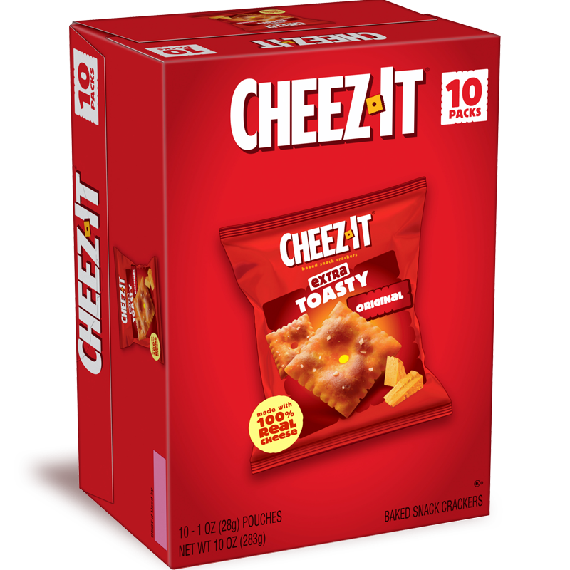 Cheez-It® Extra Toasty Snack Pack (10CT, 12CT) Image
