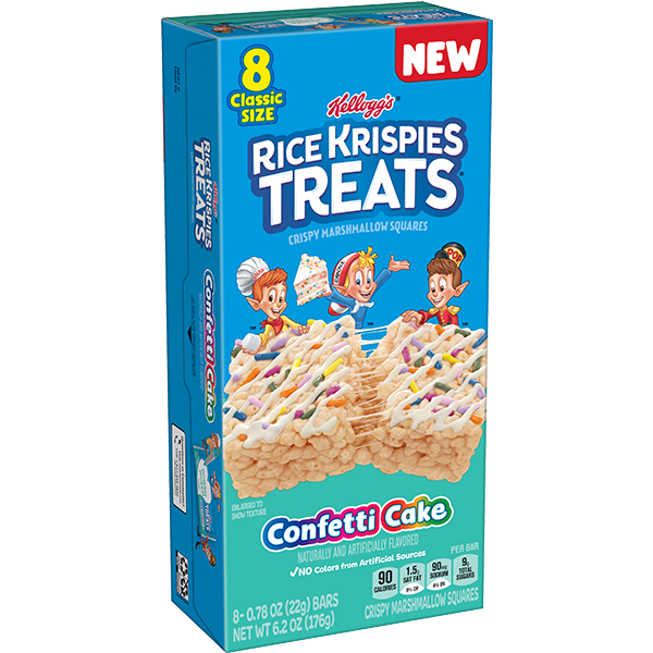 Kellogg's® Rice Krispies Treats® Confetti Cake Bars