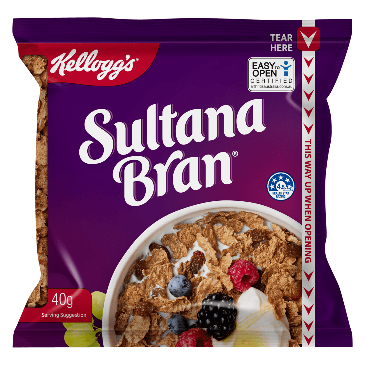 Kellogg's® Sultana Bran® sachet 30x40g