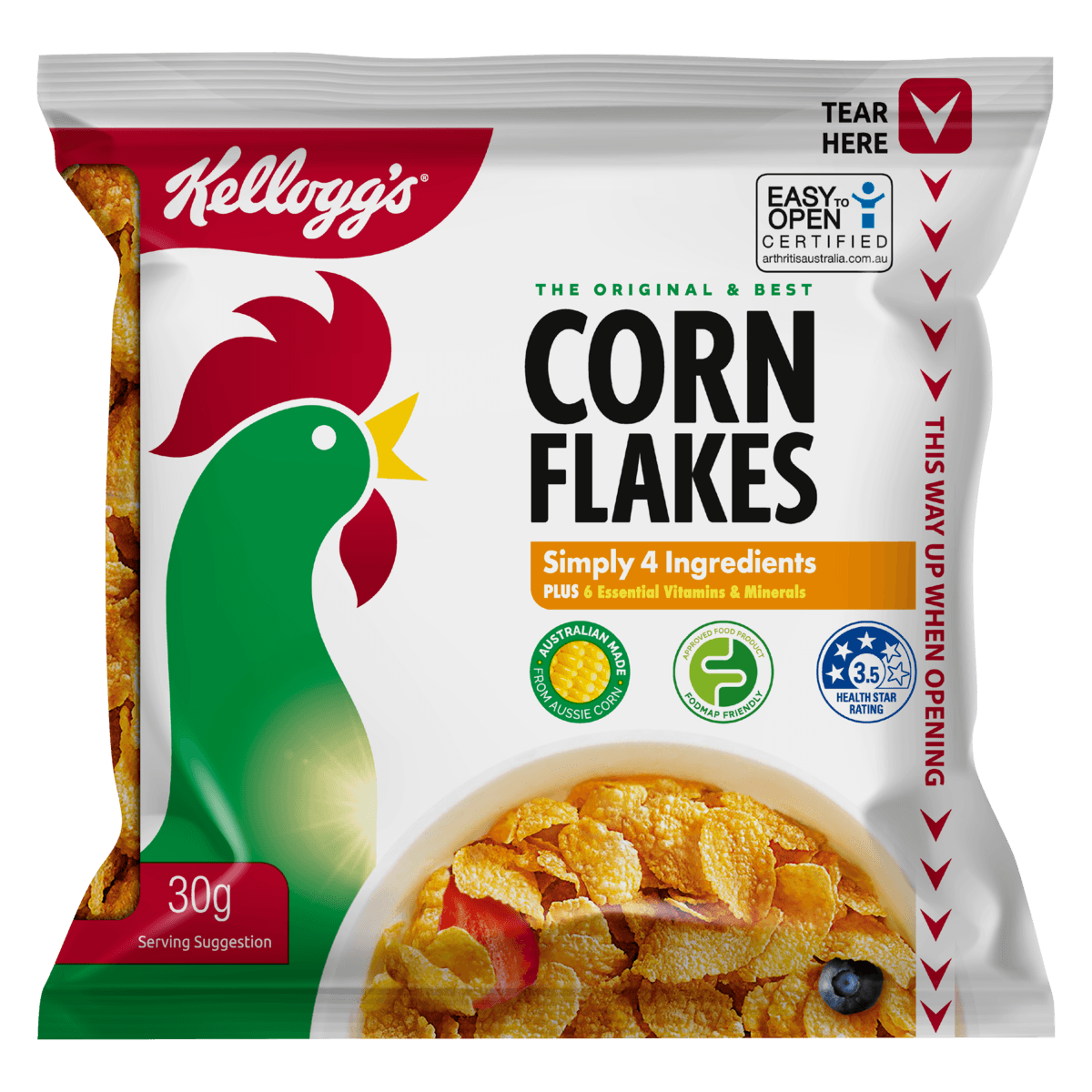 Kellogg's® Corn Flakes sachet 30x30g