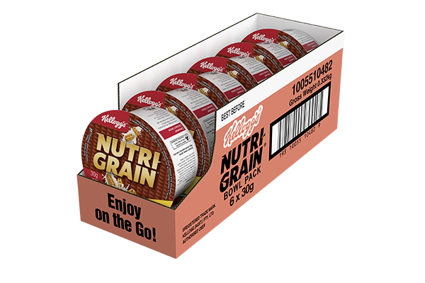 Kellogg's® Nutri-Grain® bowl 6x30g