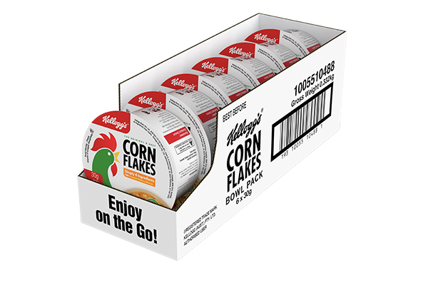 Kellogg's® Corn Flakes bowl 6x30g