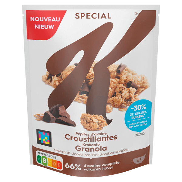 Special K Krokante Granola Pure Chocolade Schaafsels
