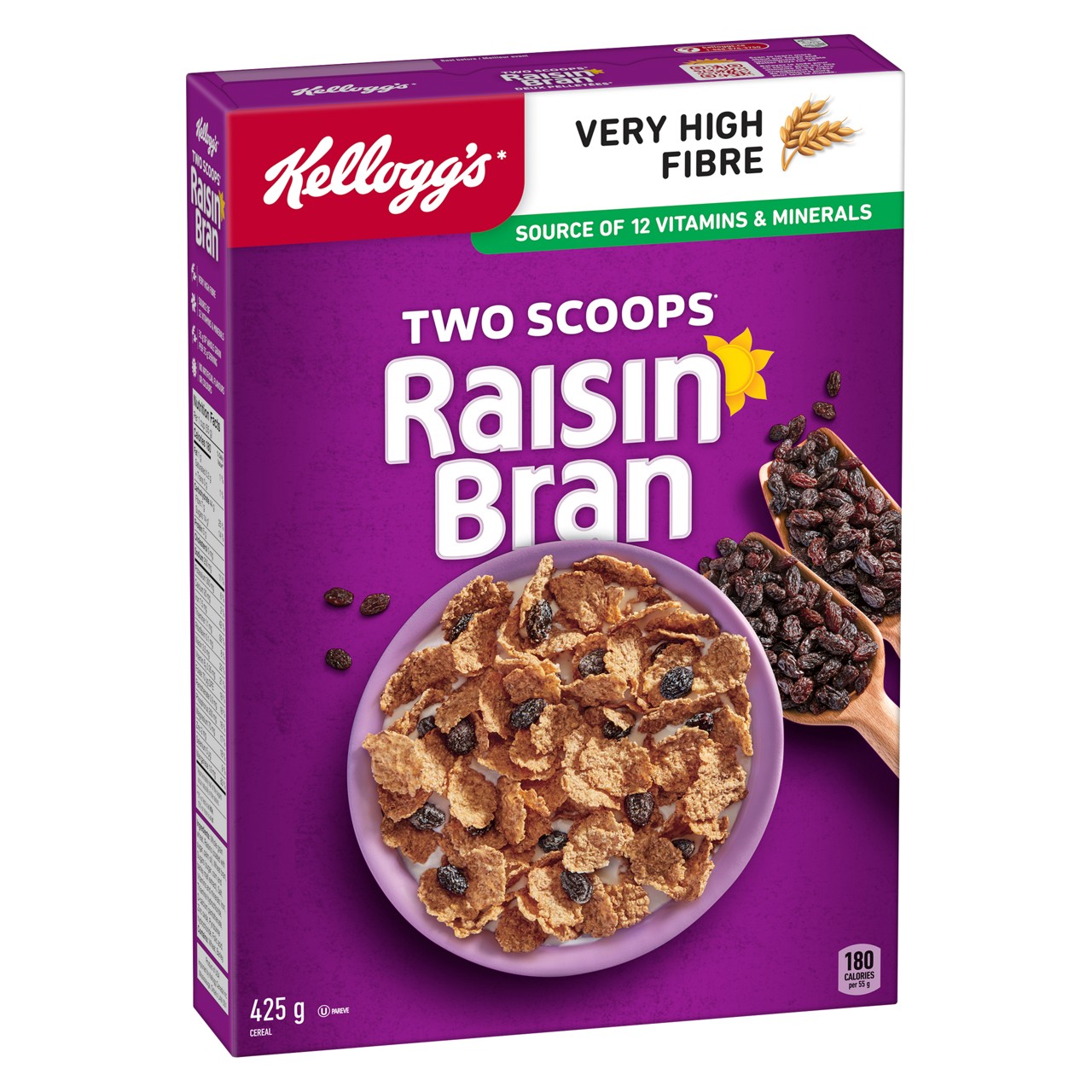 Kellogg's Two Scoops Raisin Bran* Cereal | Kellogg's Canada