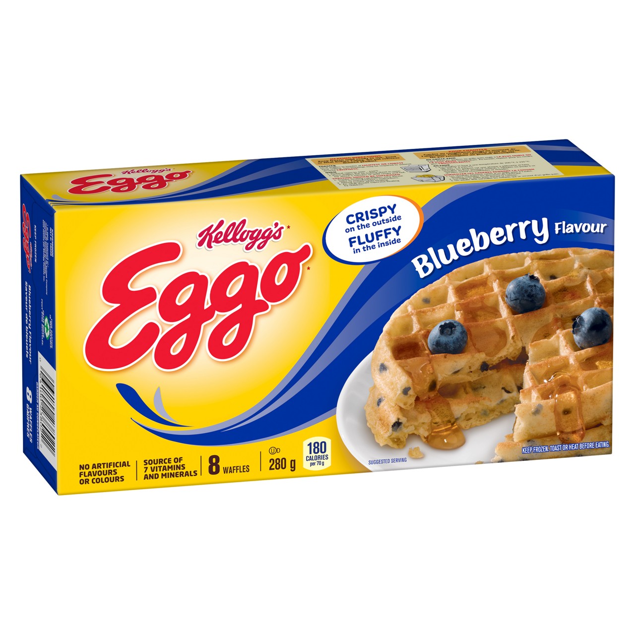 Kellogg's* Eggo* Blueberry Flavour Waffles | Kellogg's Canada