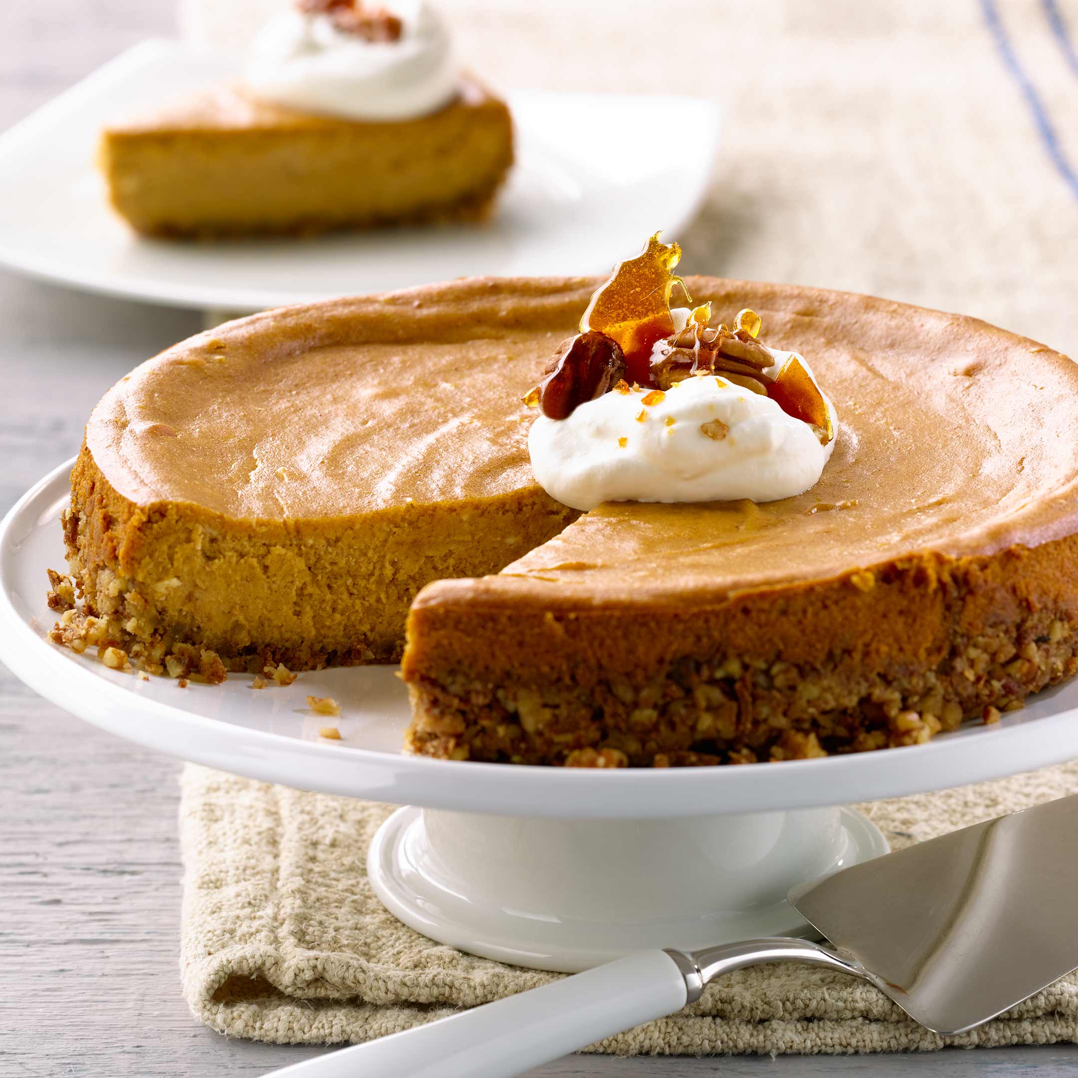 Pumpkin Spice Cheesecake Recipe