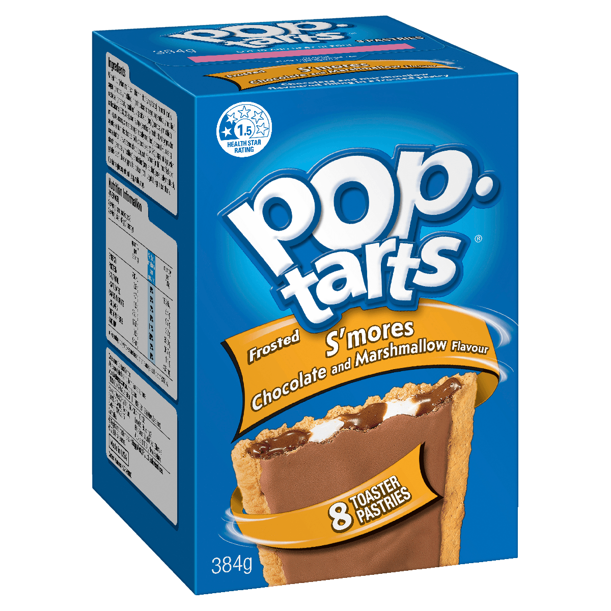Pop-tarts® Frosted S'mores Chocolate and Marshmallow Flavour