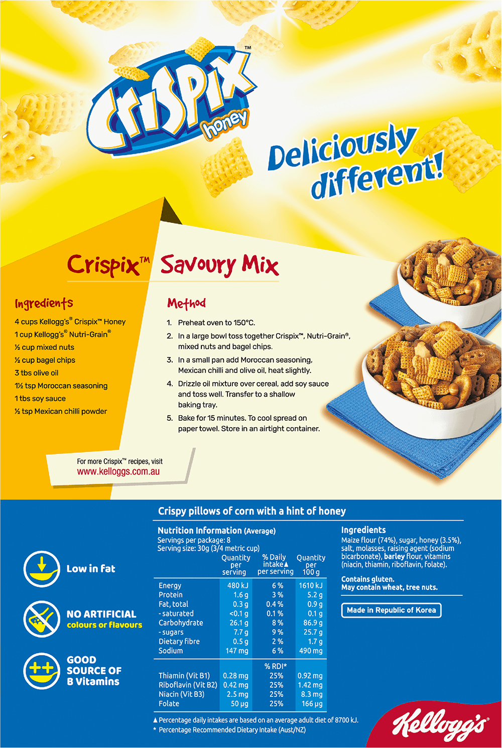 View Nutritional Information
