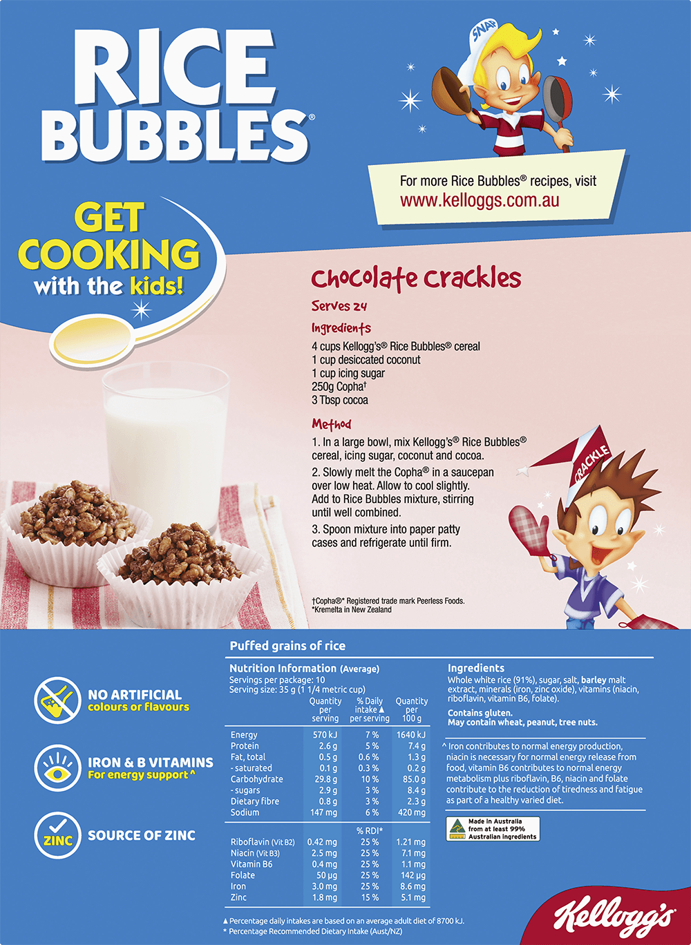 View Nutritional Information