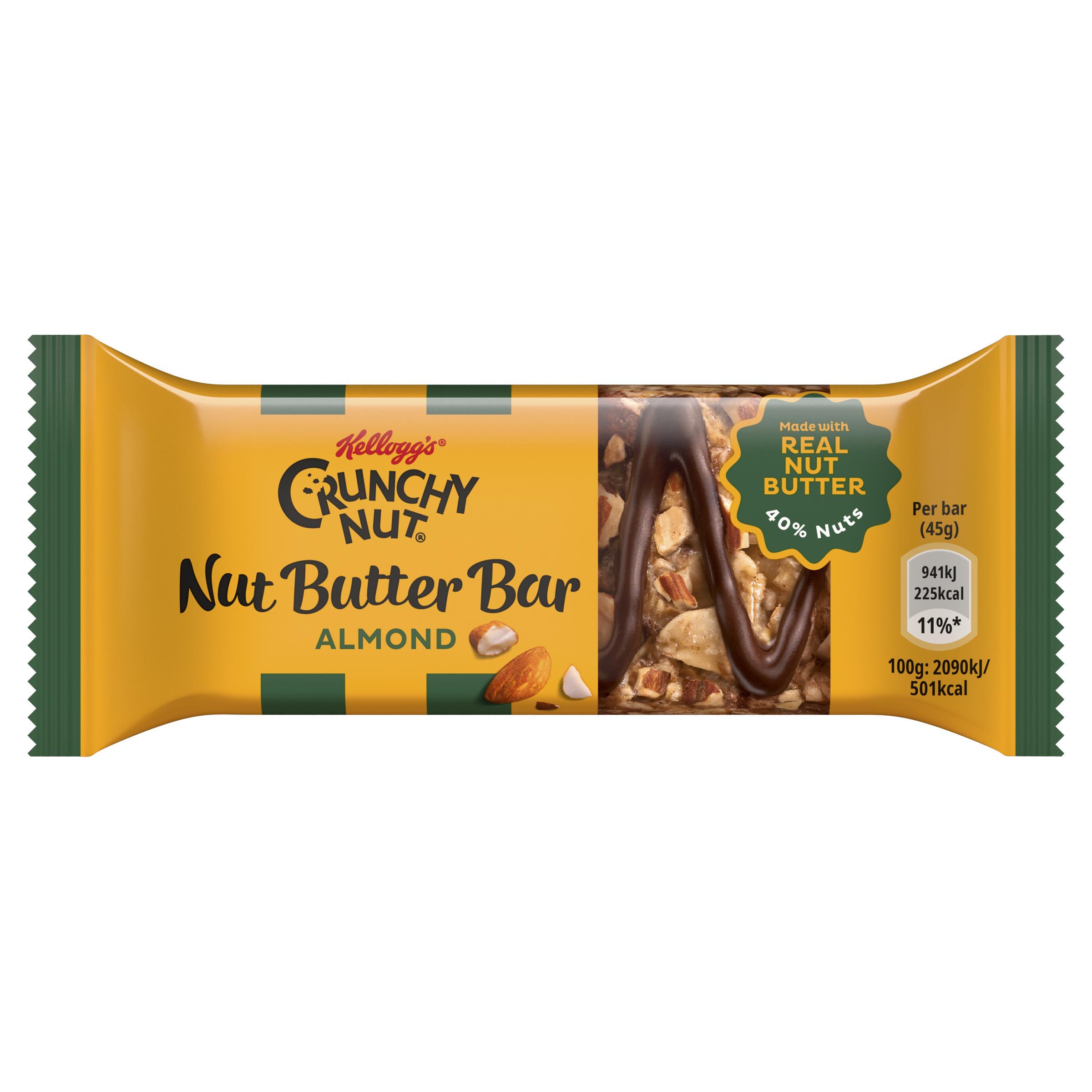 Kellogg’s Crunchy Nut NUT BUTTER BARS Almond Kellogg's