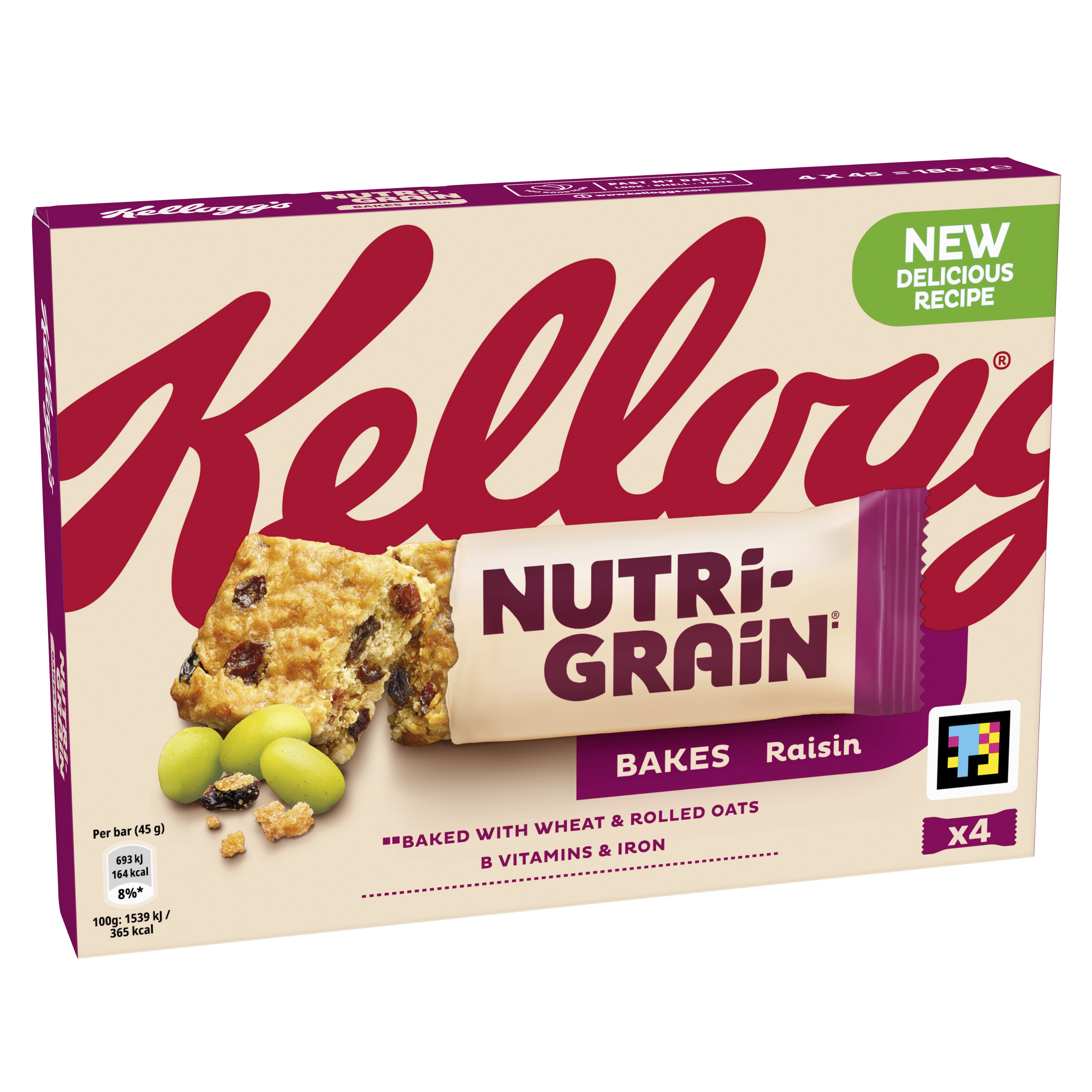 Nutri-Grain Bakes Raisin