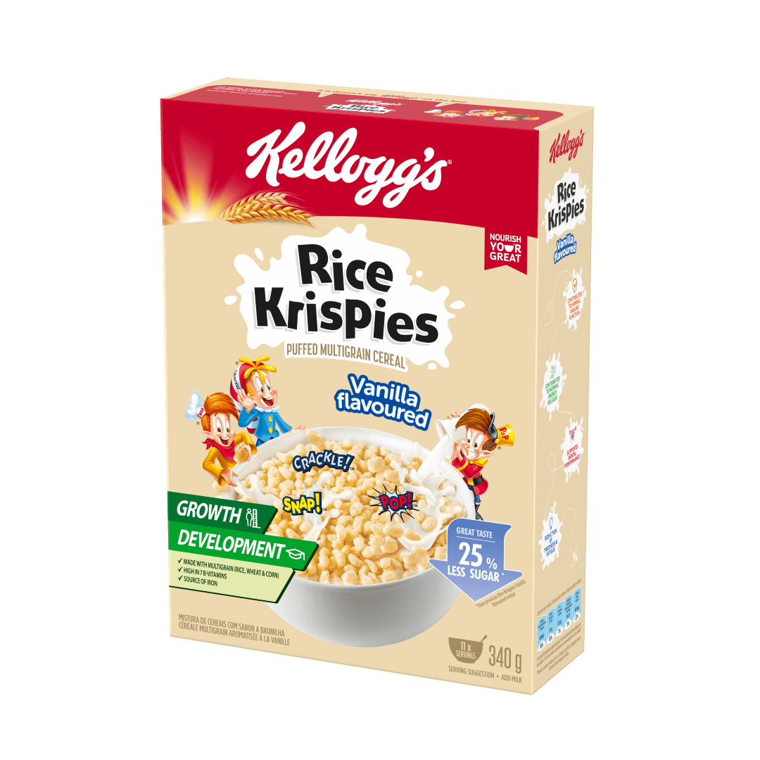 Kellogg's&reg; Rice Krispies&reg; Vanilla Flavoured