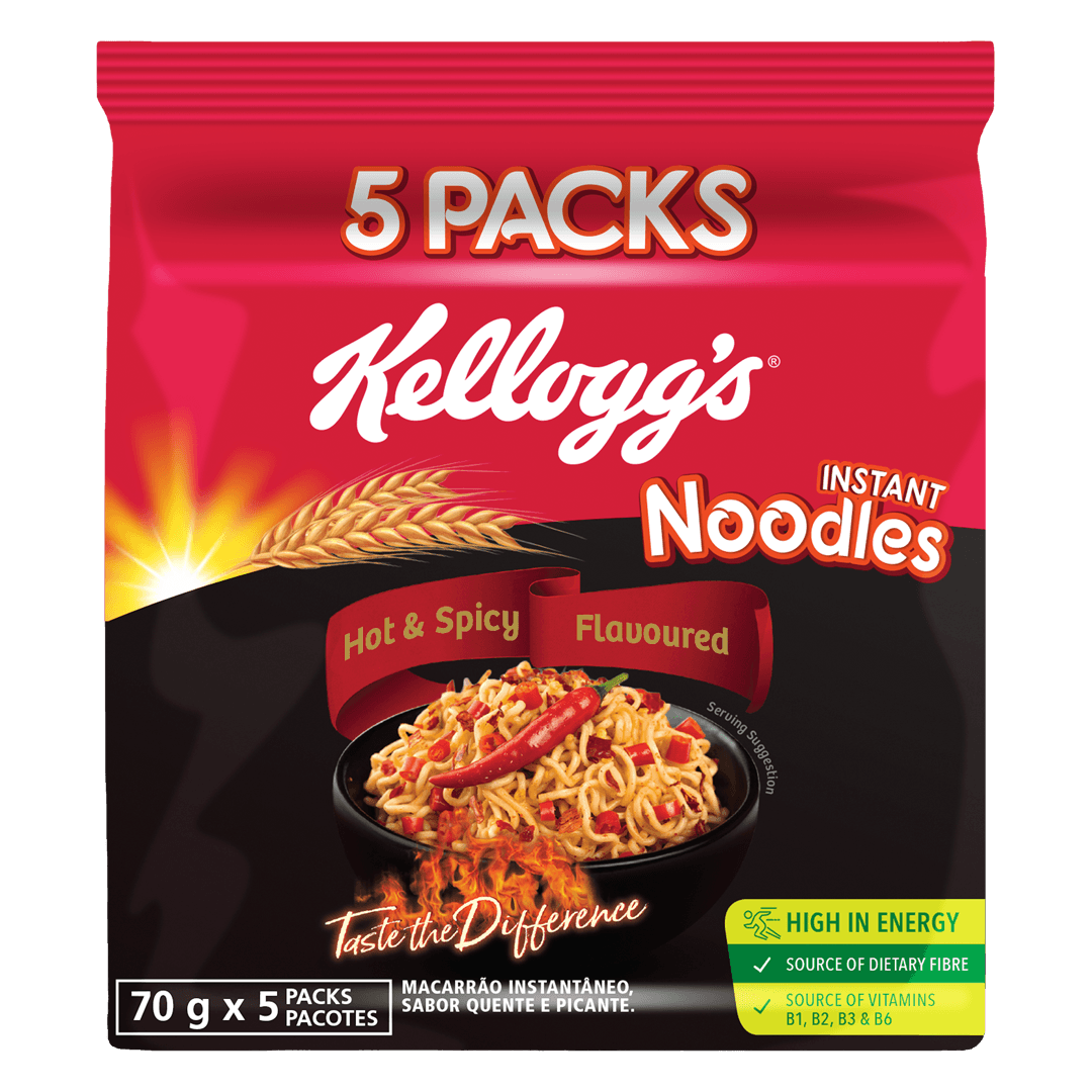 Kellogg's&reg; Instant Noodles Hot &amp; Spicy Flavoured