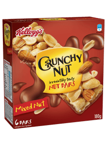 Kellogg's&reg; Crunchy Nut, Nut Bars - Mixed Nut