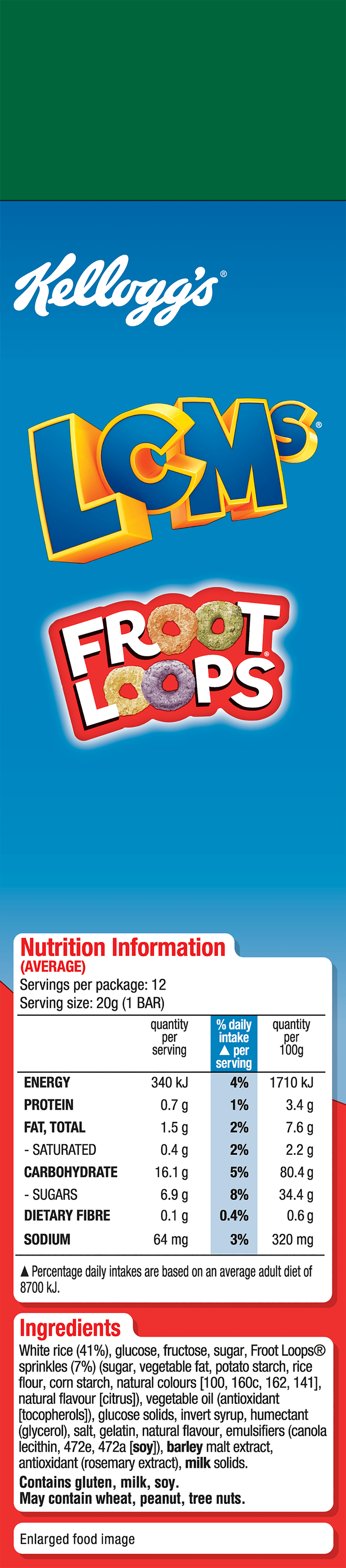 LCM's® Froot Loops® Kellogg's Australia