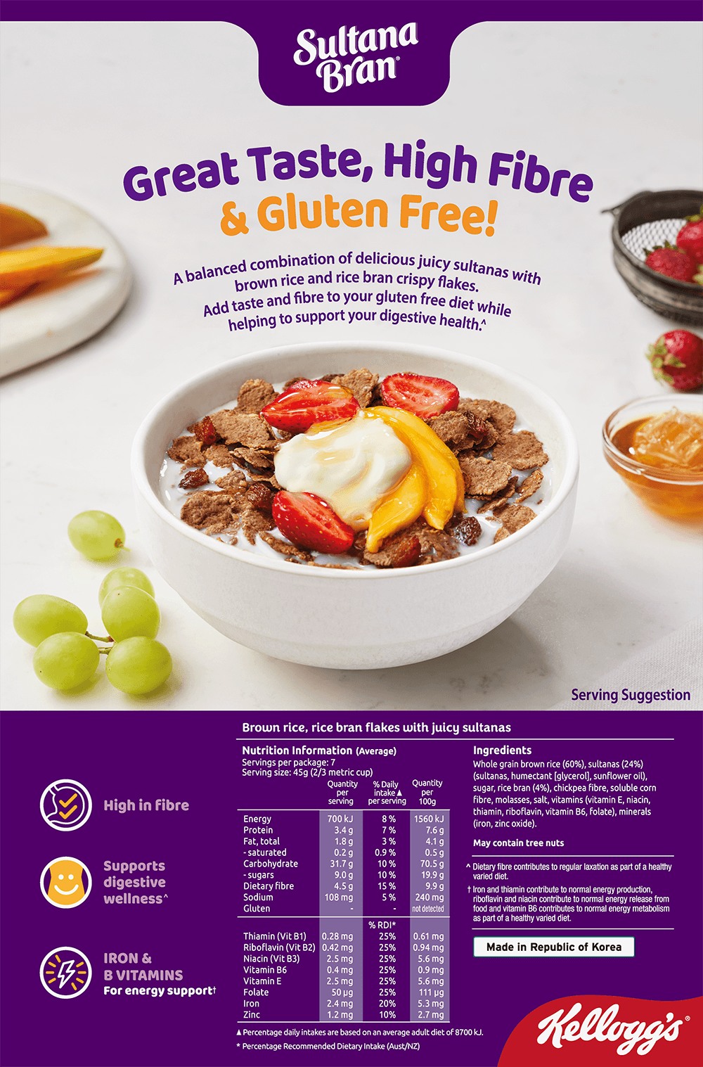 View Nutritional Information