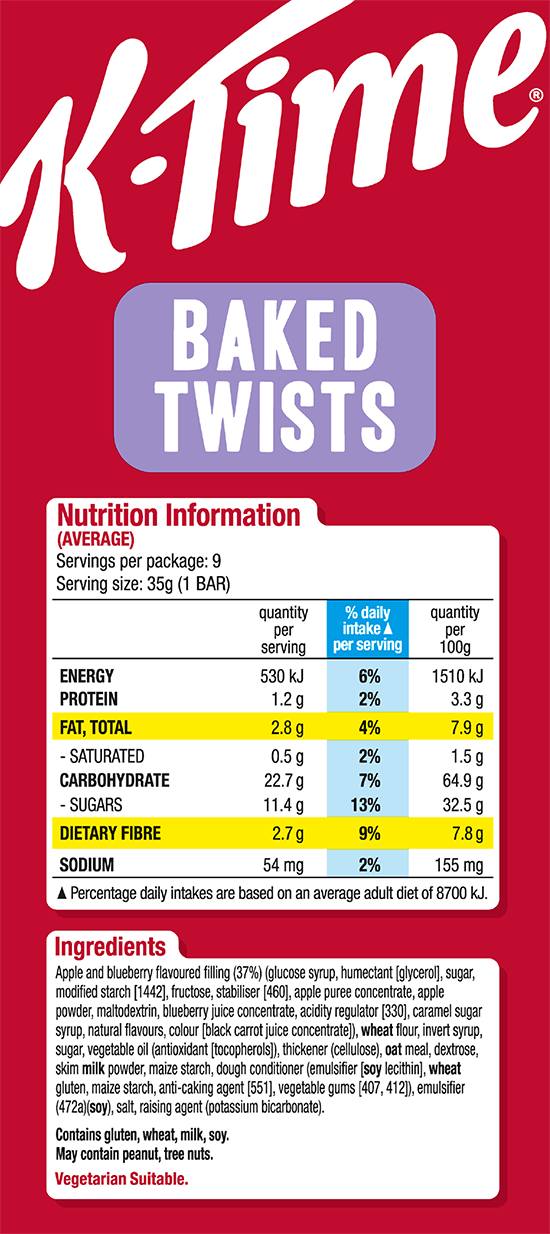 View Nutritional Information
