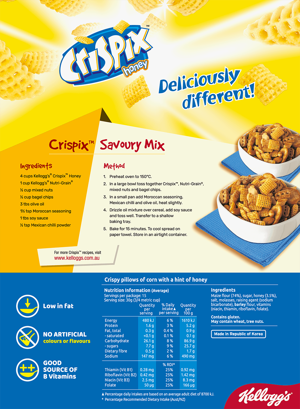 View Nutritional Information