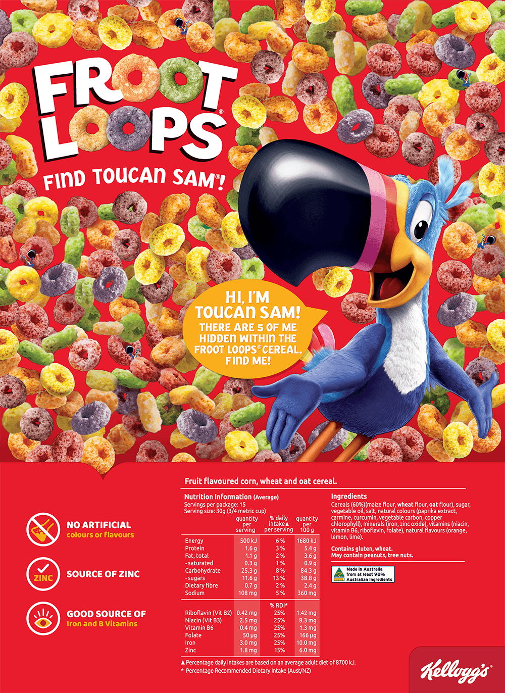 Froot Loops Nutrition Label Besto Blog