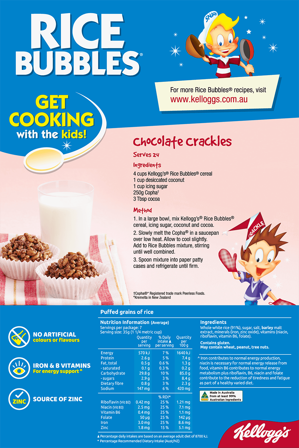View Nutritional Information