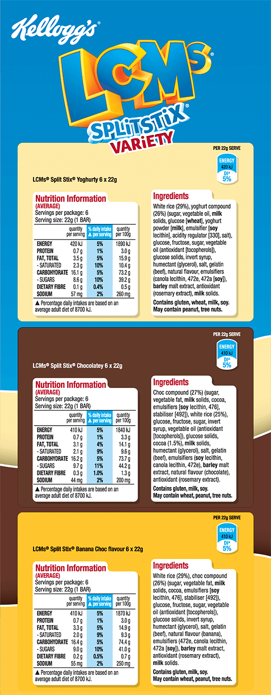 View Nutritional Information