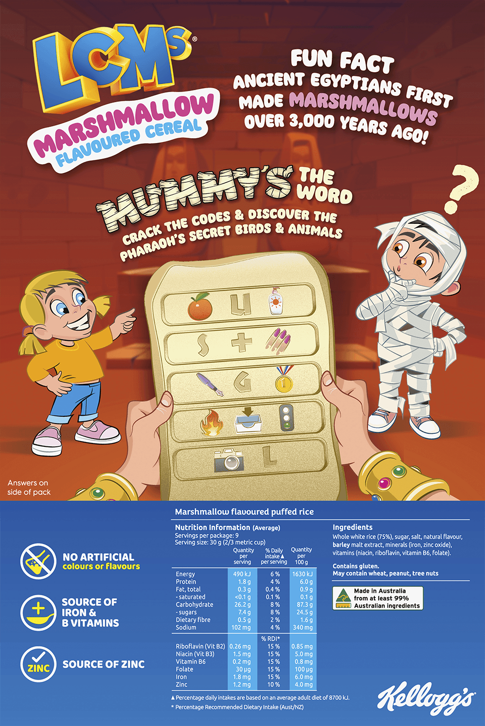 View Nutritional Information