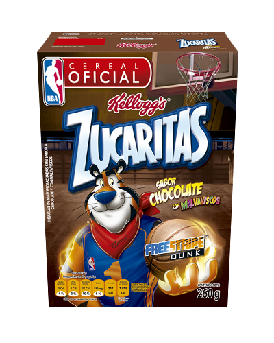 Kellogg's® Zucaritas® Sabor Chocolate Con Malvaviscos