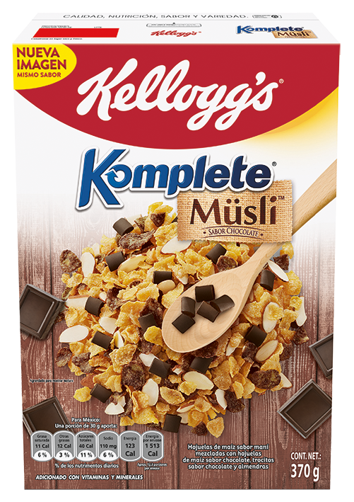 Kellogg's® Komplete® Müsli™ Chocolate Kellogg's®