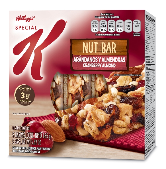 Kellogg's&reg; Special K&reg; Nuts Ar&aacute;ndanos & Almendras  