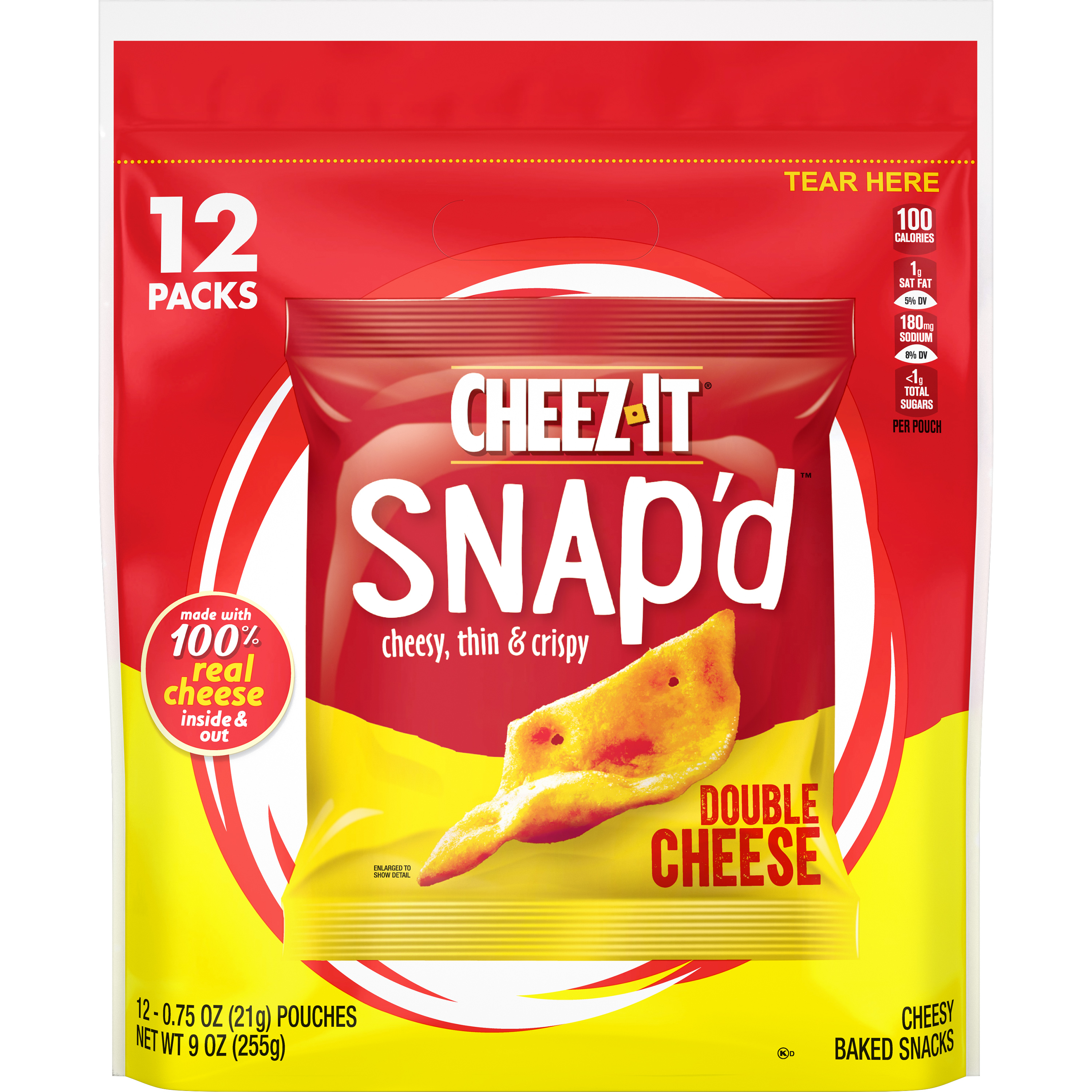 Cheez-It® Snap'd® Double Cheese