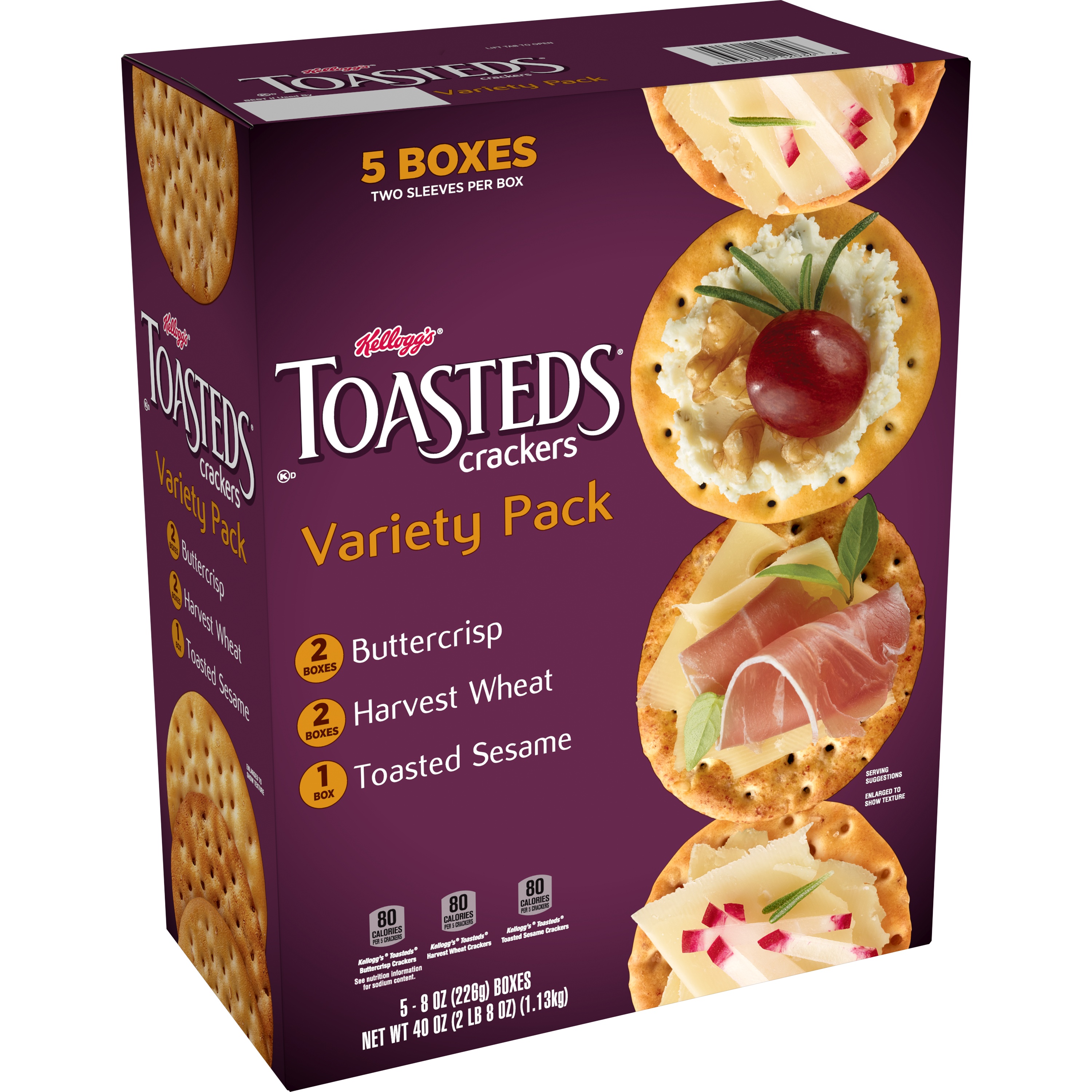 Kelloggs® Toasteds® Party Pack Cracker Assortment