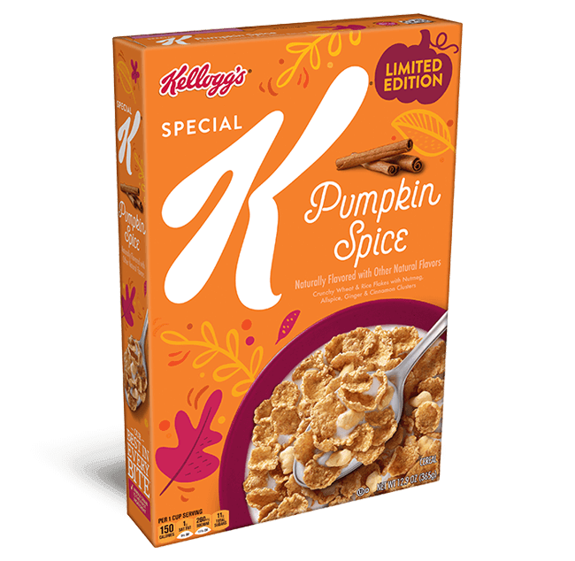 Kellogg's Special K Cereal Pumpkin Spice Crunch
